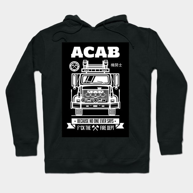 ACAB Fire Truck Heroes Hoodie by aaallsmiles